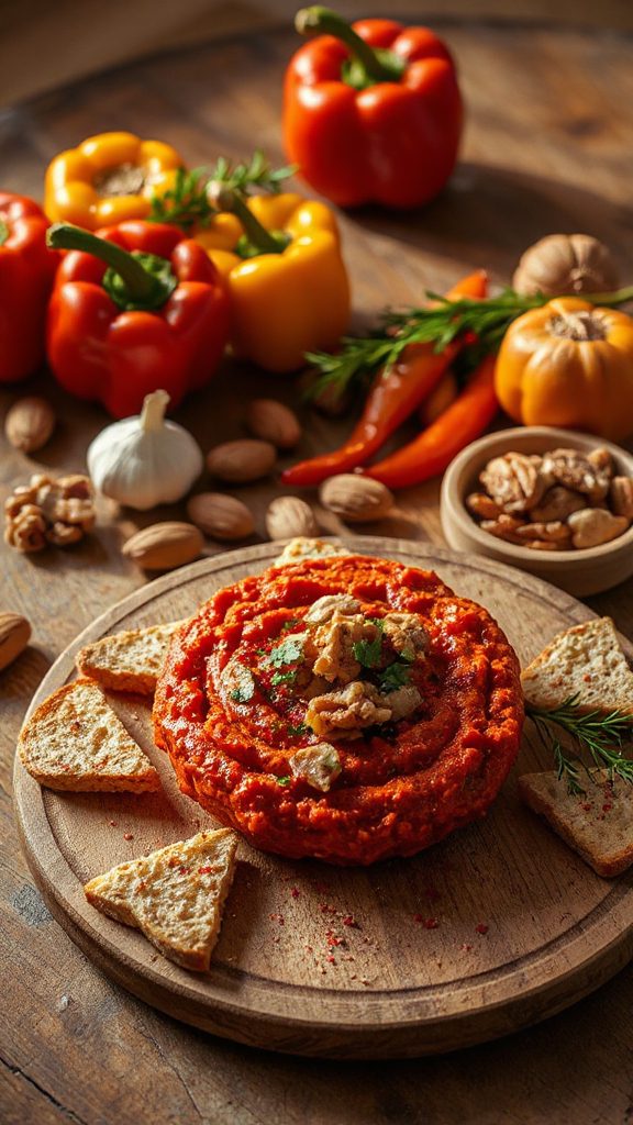 roasted bell pepper spread roasted bell pepper spread