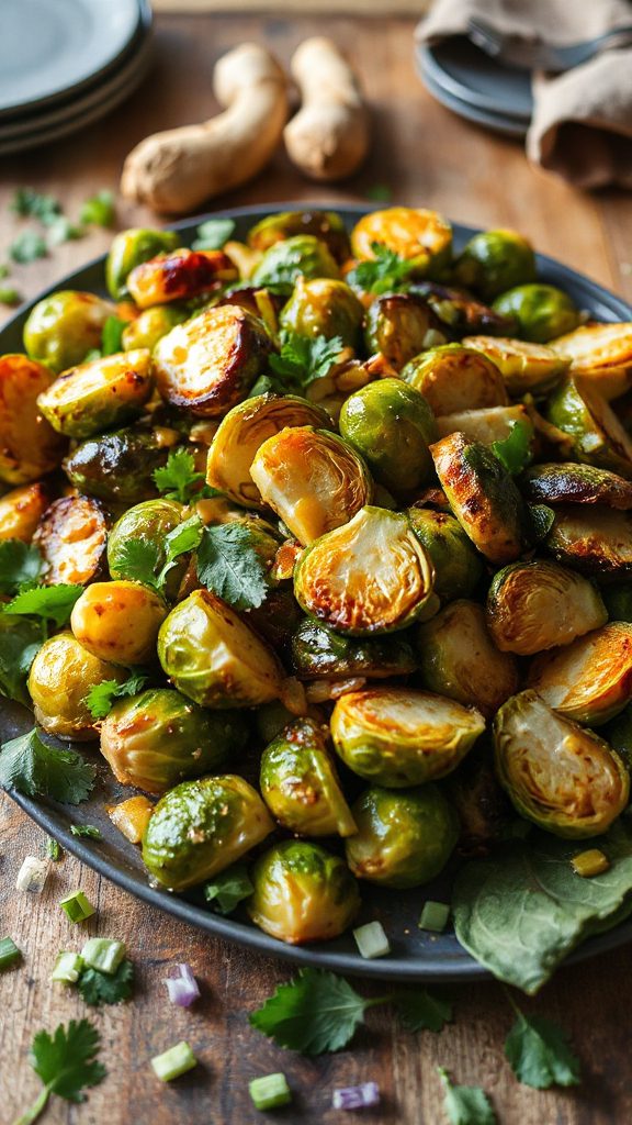 roasted brussels sprouts dressing