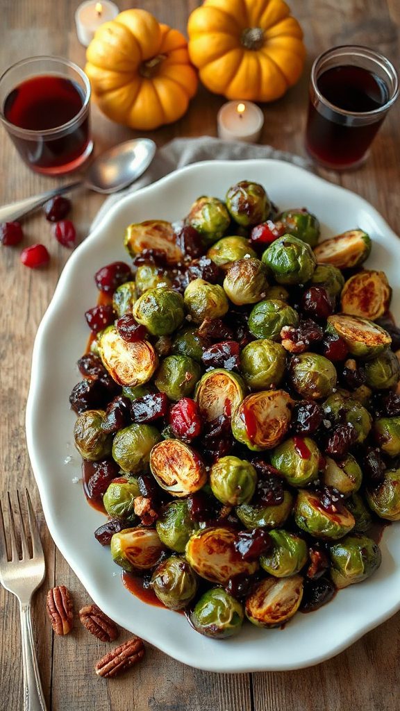 roasted brussels sprouts glaze