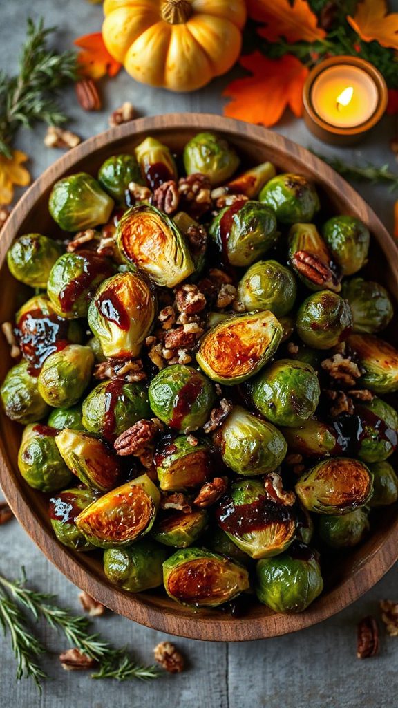 roasted brussels sprouts glaze