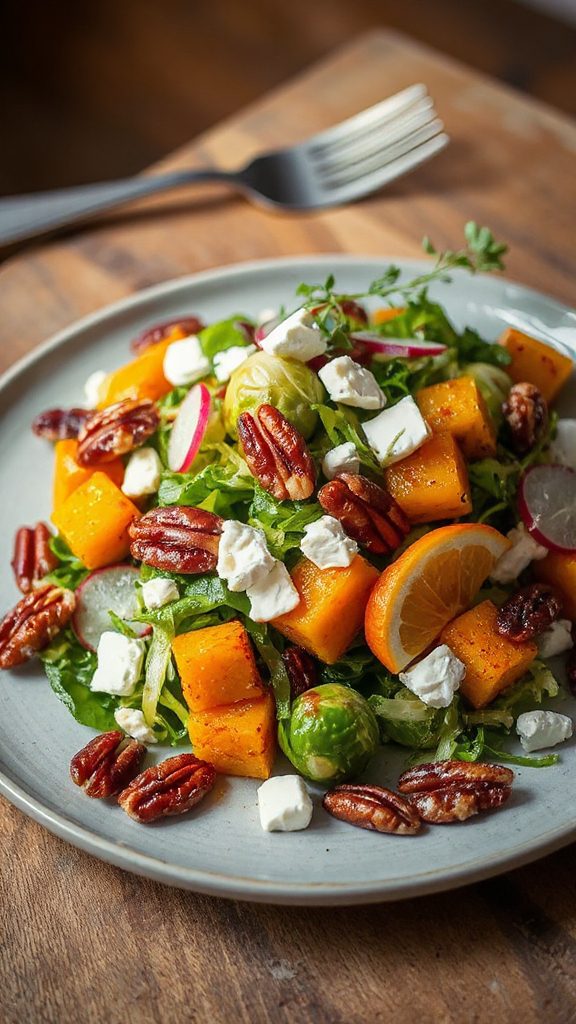 roasted brussels sprouts salad roasted brussels sprouts salad