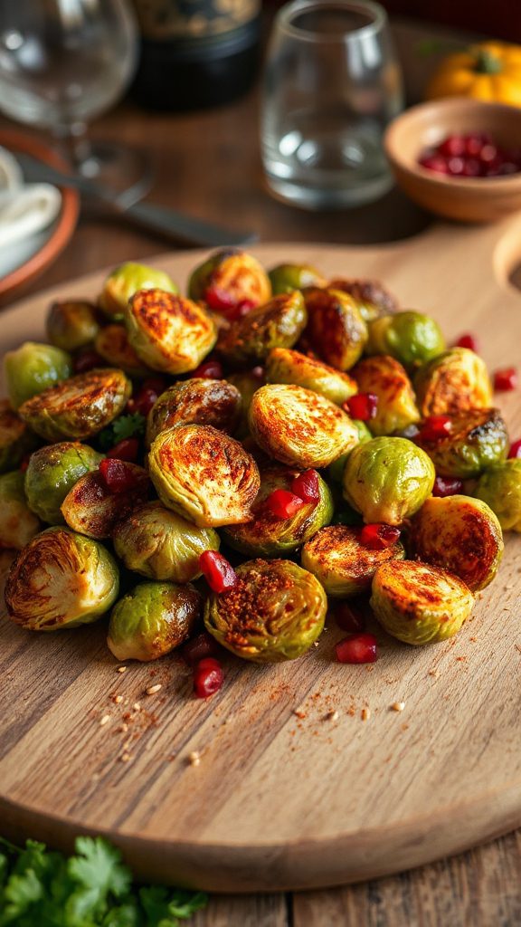 roasted brussels sprouts with spice roasted brussels sprouts with spice