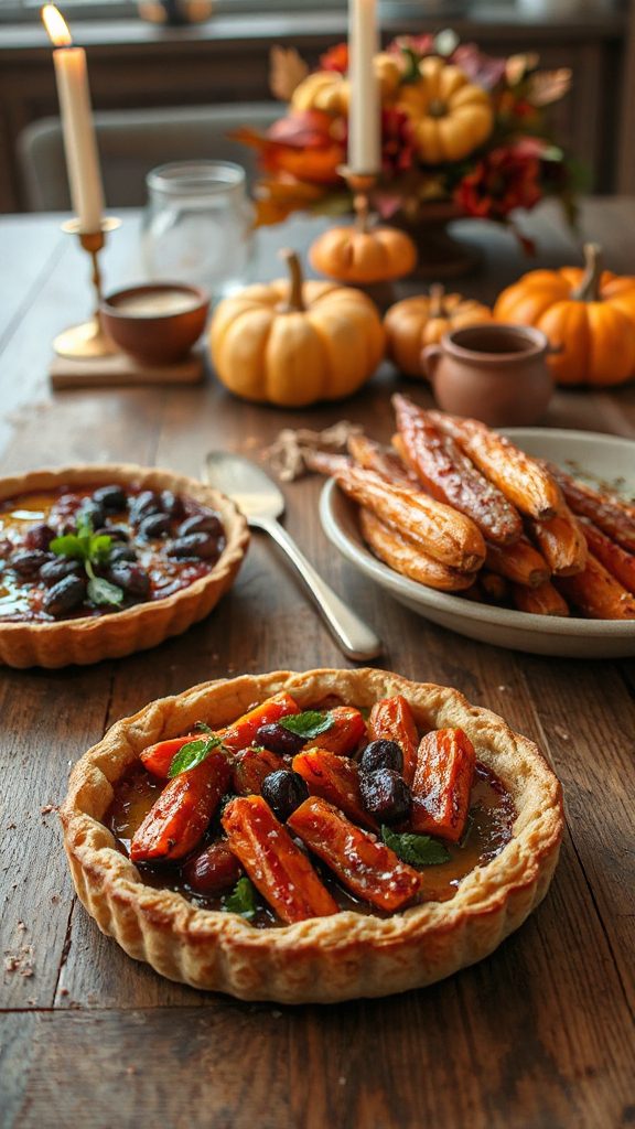 roasted carrots with honey sumac