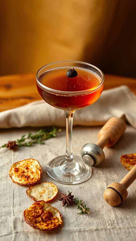 roasted celery root cocktail
