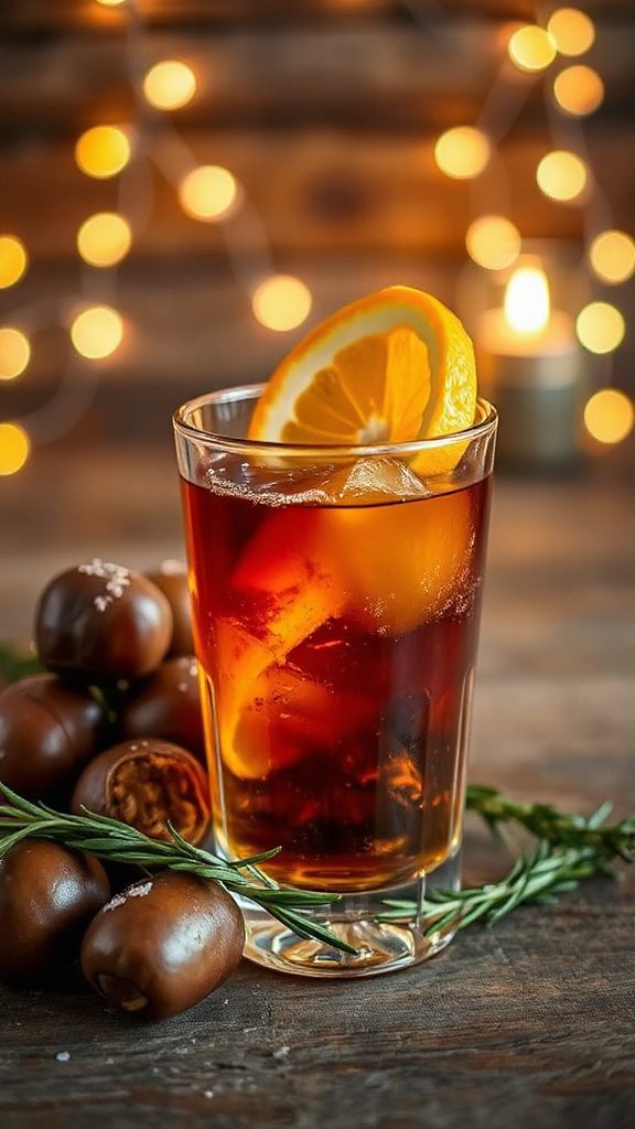 roasted chestnut old fashioned cocktail roasted chestnut old fashioned cocktail