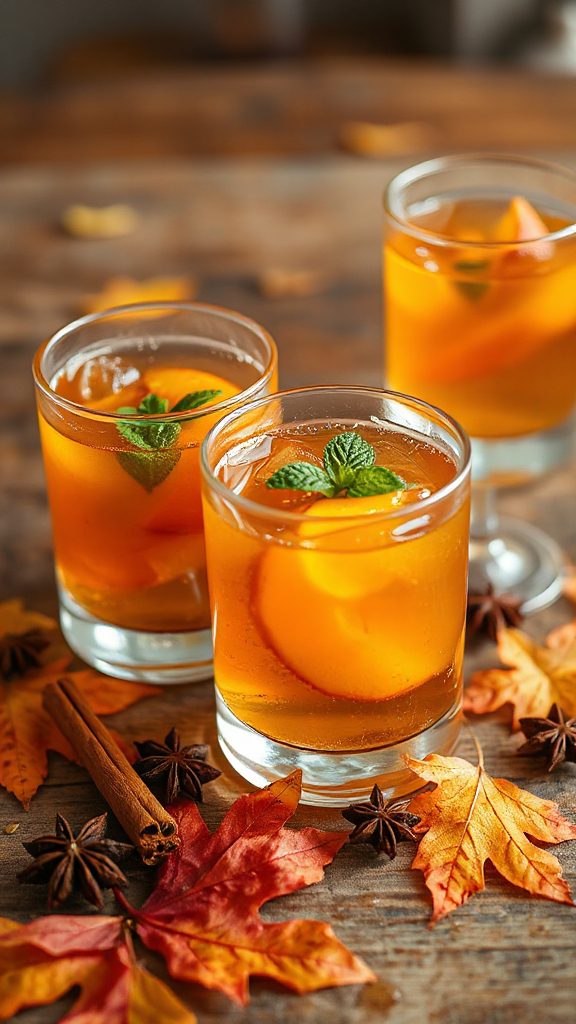 roasted peach summer cocktail roasted peach summer cocktail