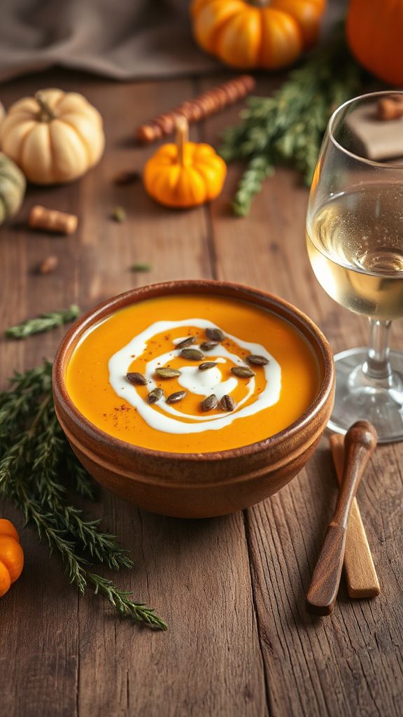 roasted pumpkin soup recipe