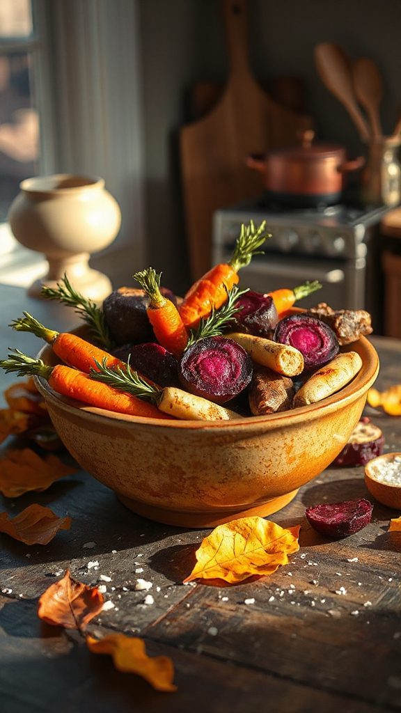 roasted root vegetable medley