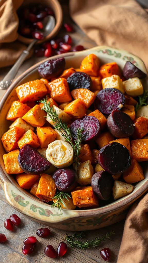 roasted root vegetable medley