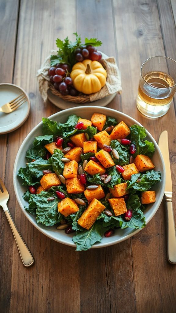 roasted sweet potato salad
