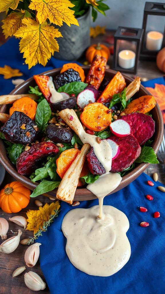 roasted vegetable salad recipe