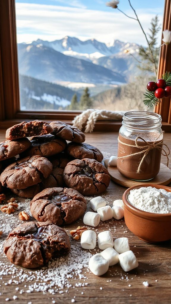 rocky road fudge cookies