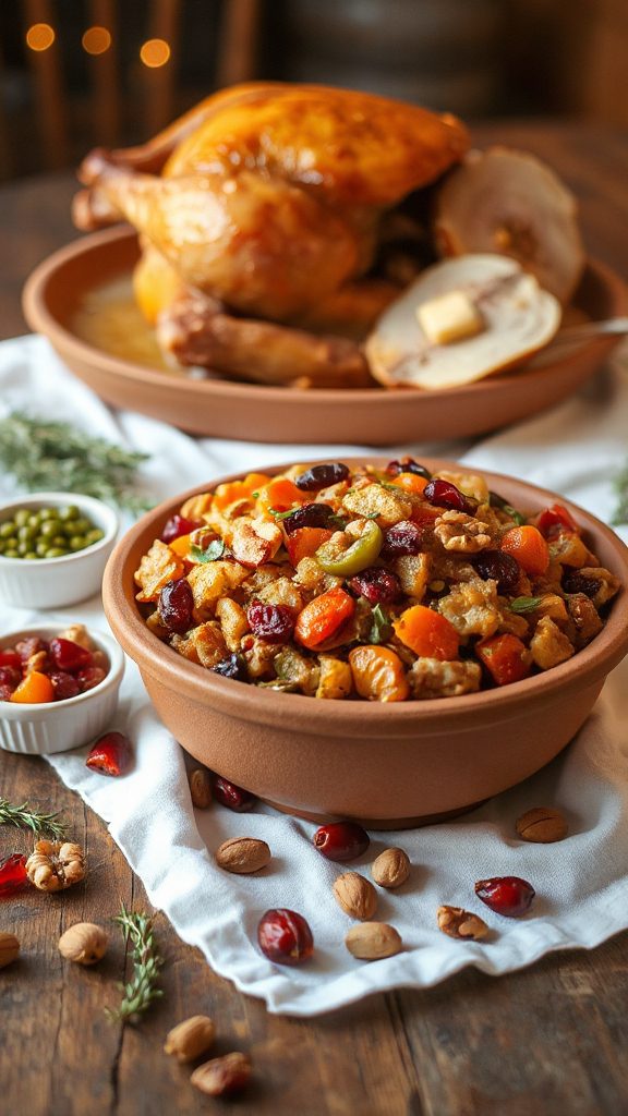 rose harissa fruit stuffing