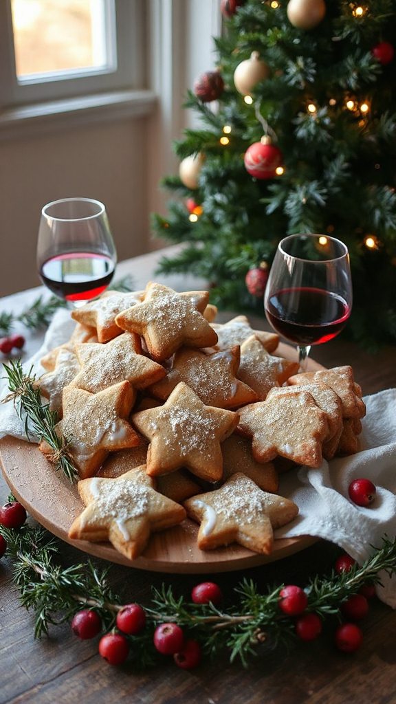 rosemary infused holiday cookies