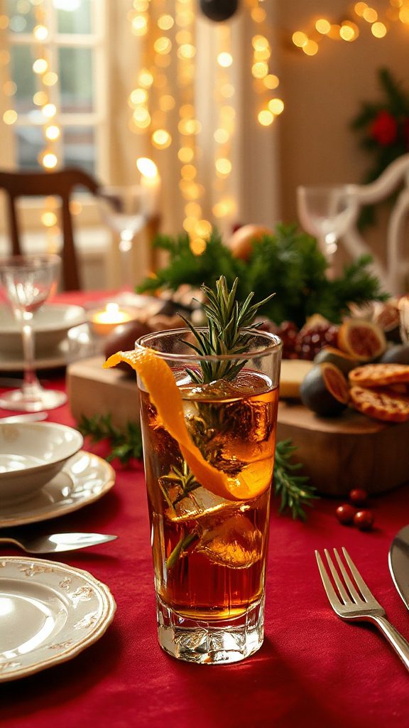 rosemary infused old fashioned cocktail rosemary infused old fashioned cocktail