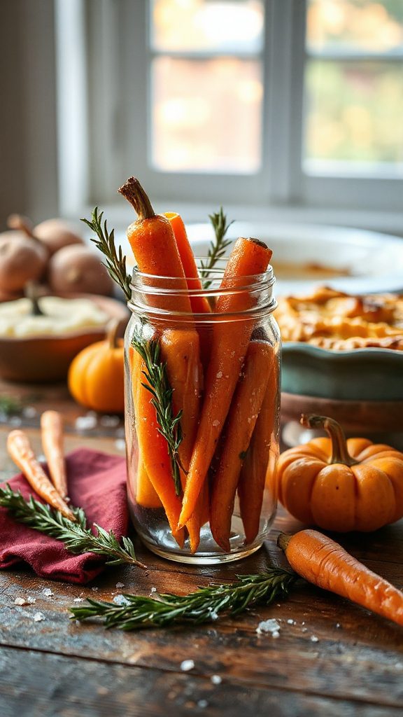 rosemary roasted carrot sticks rosemary roasted carrot sticks