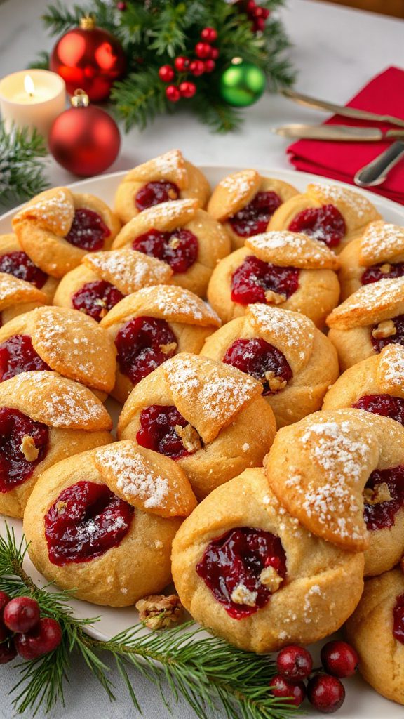 rugelach with raspberry walnuts rugelach with raspberry walnuts
