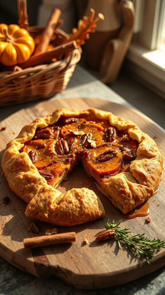 rustic pumpkin dessert delight