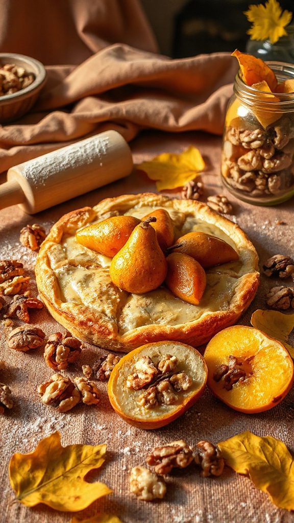 rustic quince walnut dessert rustic quince walnut dessert