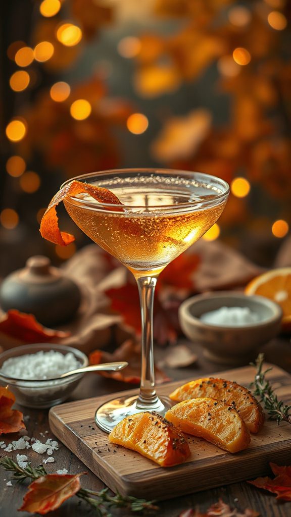 rutabaga based fall cocktail delight