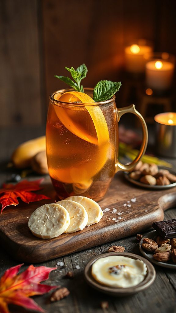 rutabaga infused moscow mule