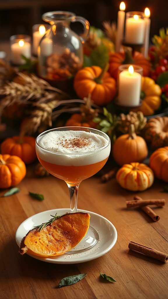 rutabaga pumpkin spice cocktail
