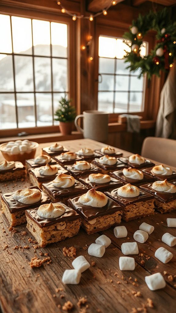 s mores cookie bars recipe