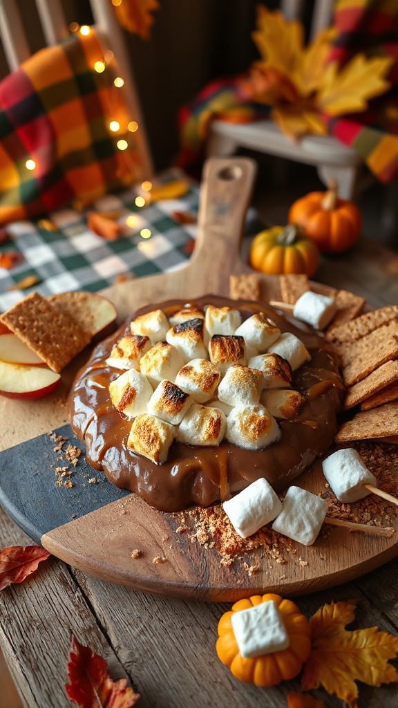 s mores dip for sharing s mores dip for sharing