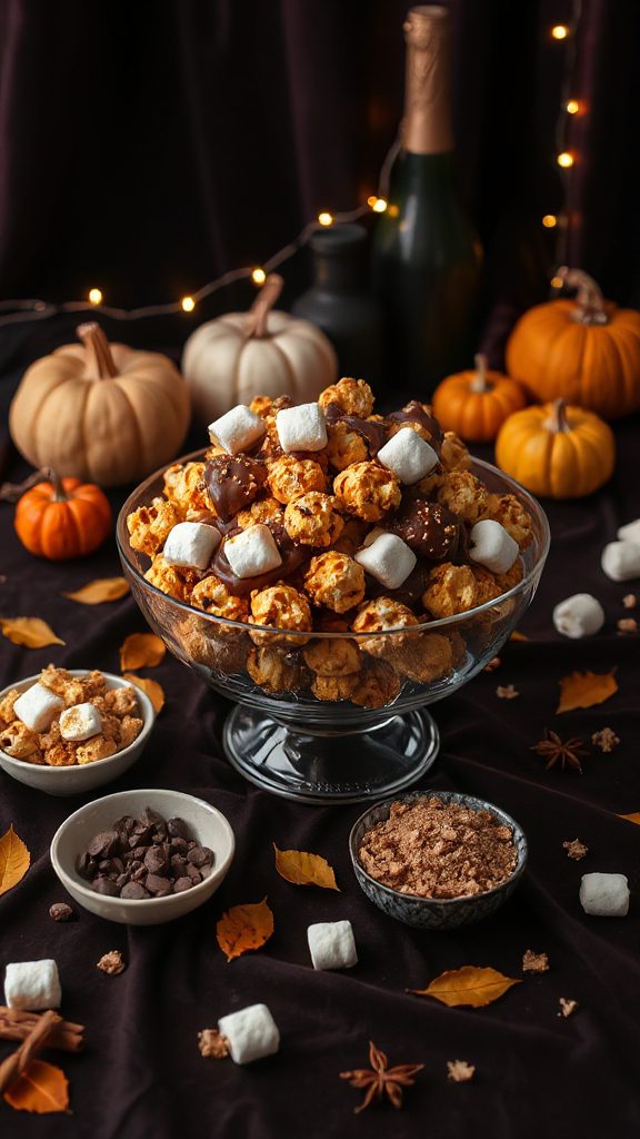 s mores popcorn balls recipe