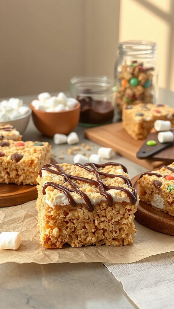 s mores rice krispies treats