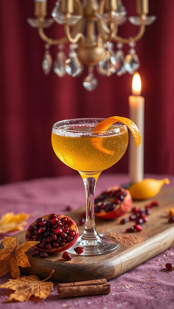 saffron infused sparkling cocktail recipe