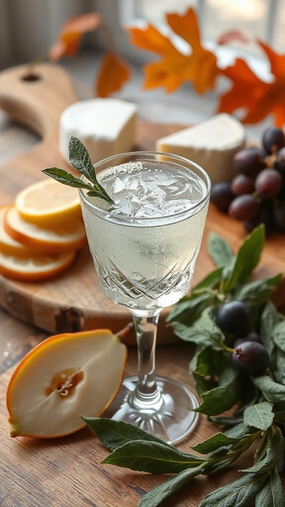 sage infused citrus gin fizz sage infused citrus gin fizz