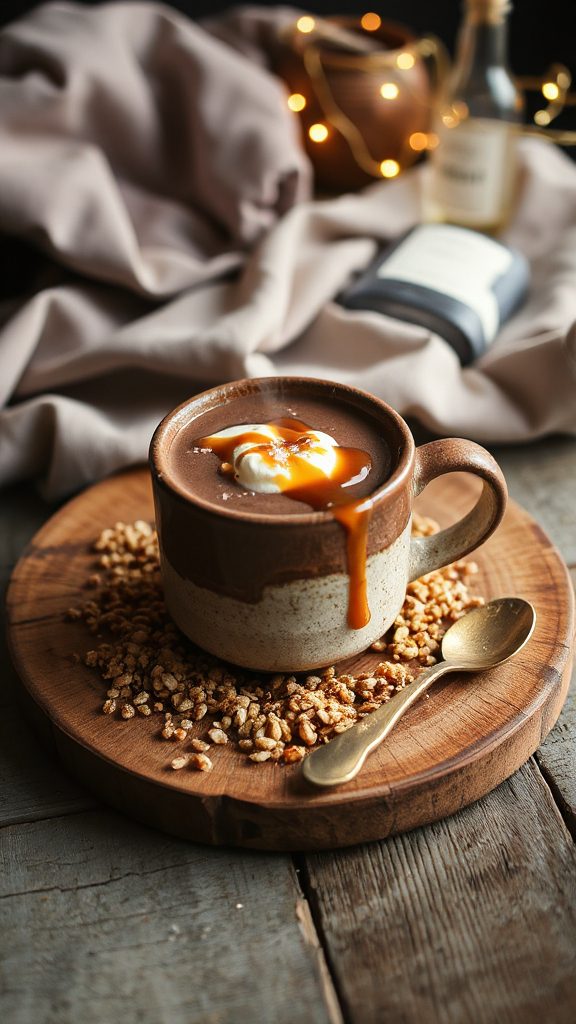 salted caramel quinoa delight