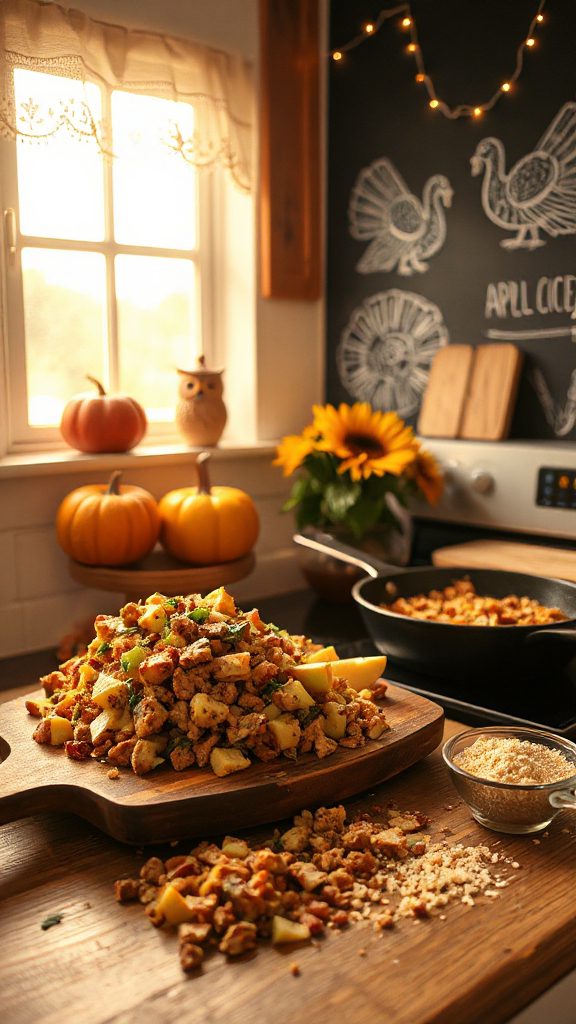 sausage and apple stuffing sausage and apple stuffing