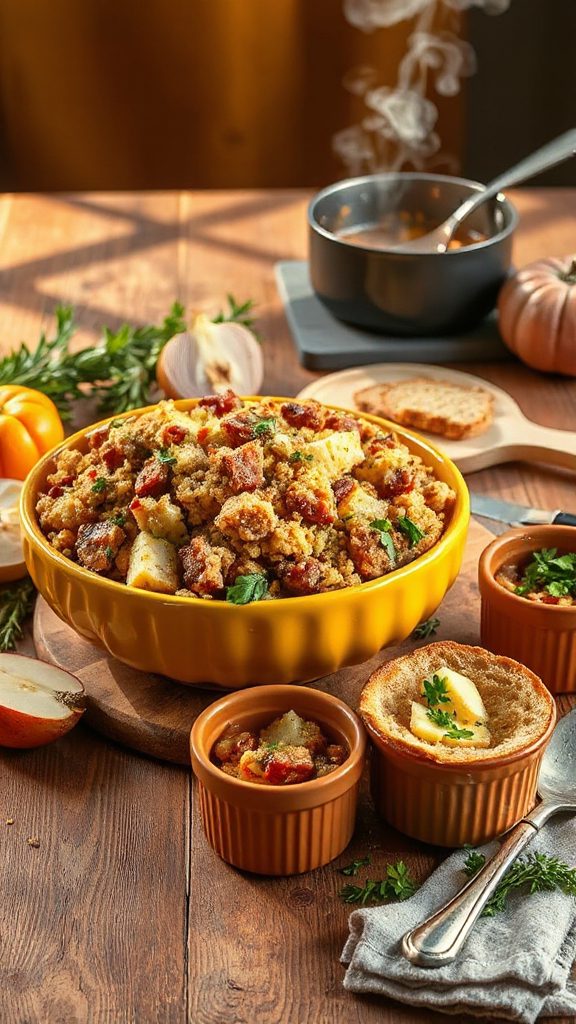 sausage and herb stuffing