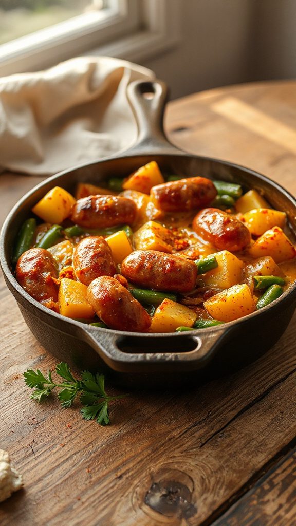 sausage beans potatoes stew sausage beans potatoes stew