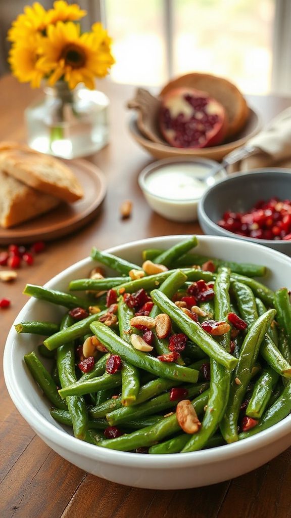 saut ed green beans recipe