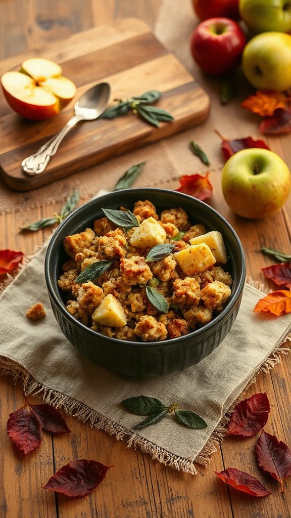 savory apple sage stuffing
