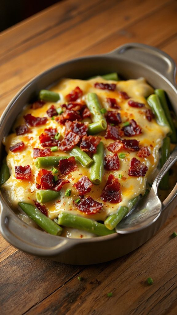 savory bacon green bean casserole savory bacon green bean casserole