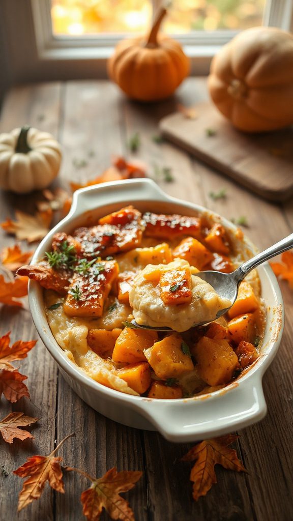 savory baked squash casserole