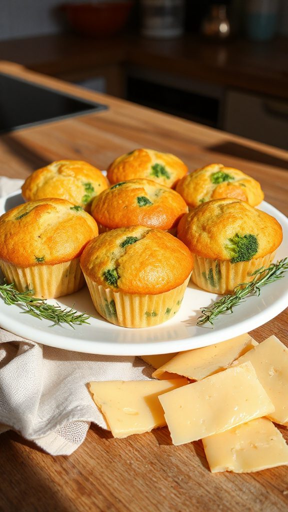 savory broccoli cheese muffins savory broccoli cheese muffins