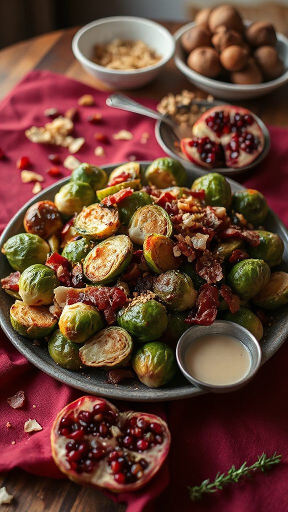savory brussels sprouts dish savory brussels sprouts dish