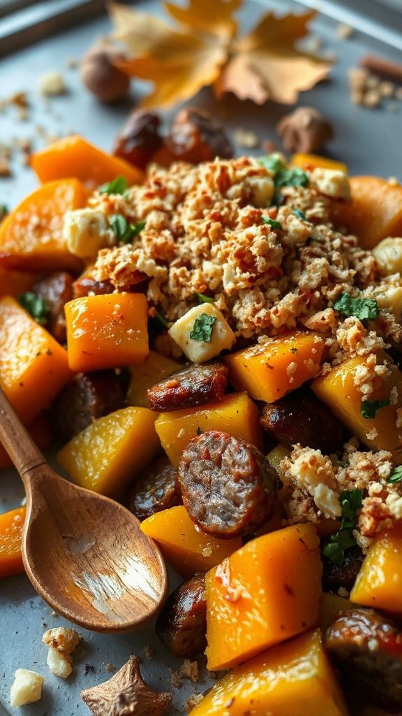savory butternut squash casserole