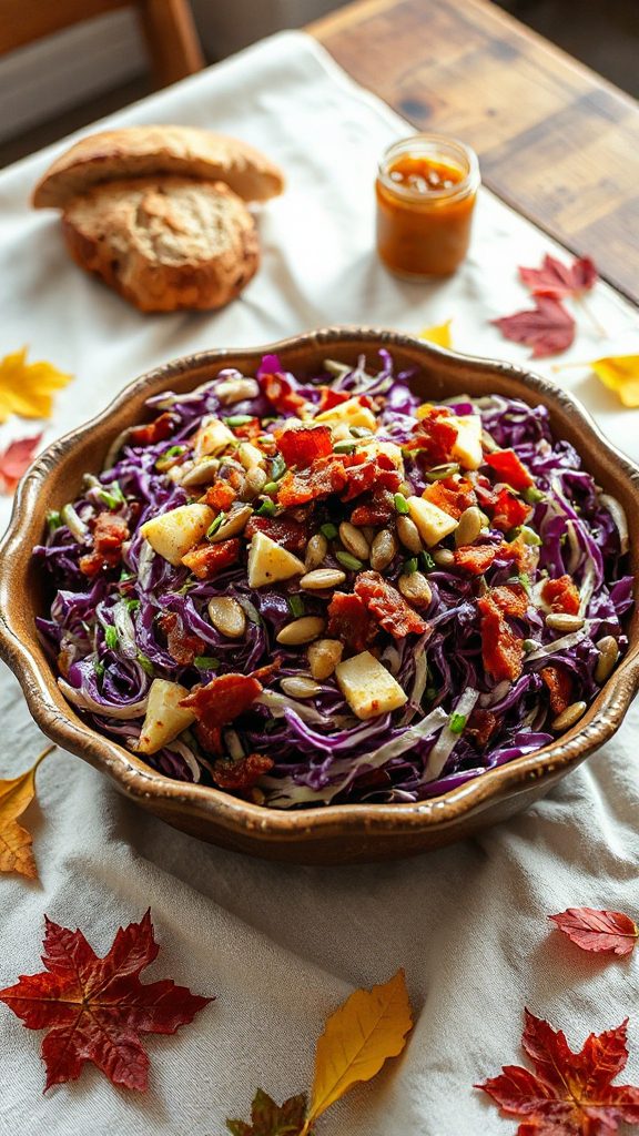 savory cabbage salad recipe