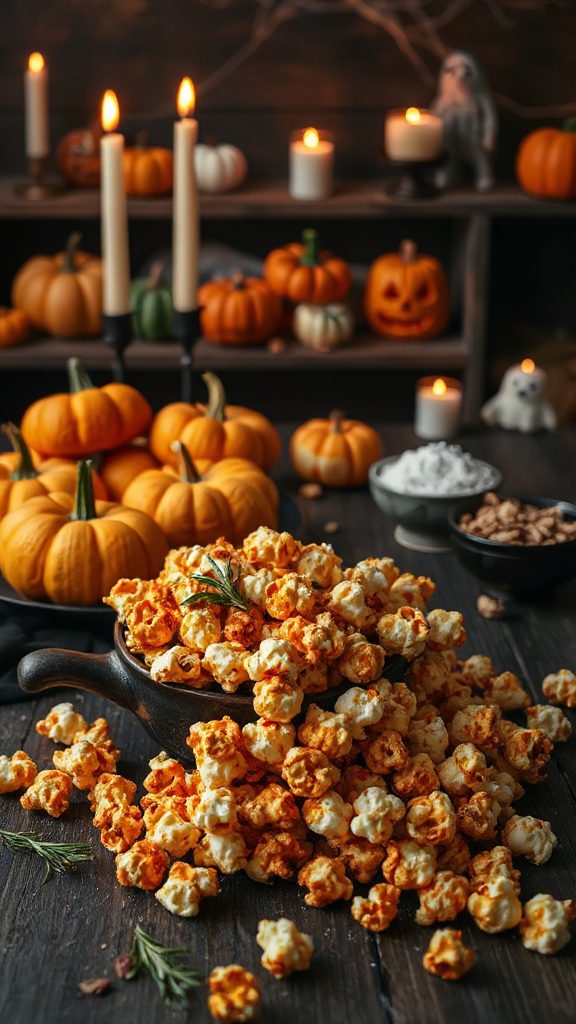 savory caramel popcorn recipe
