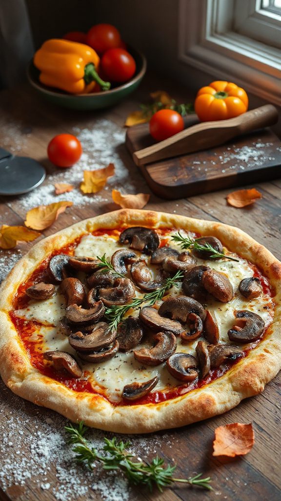 savory caramelized onion mushroom pizza savory caramelized onion mushroom pizza