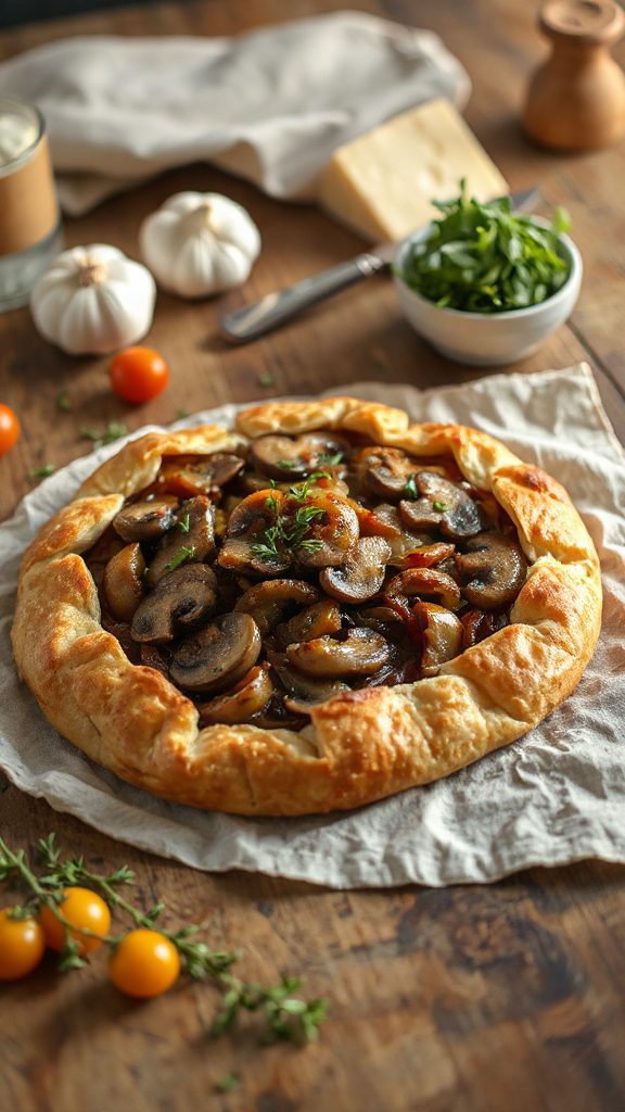 savory caramelized onion tart
