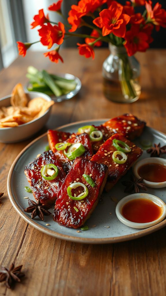 savory char siu pork belly savory char siu pork belly