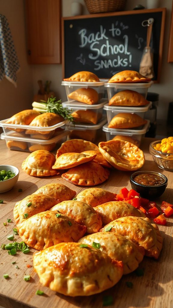 savory chicken cheese empanadas