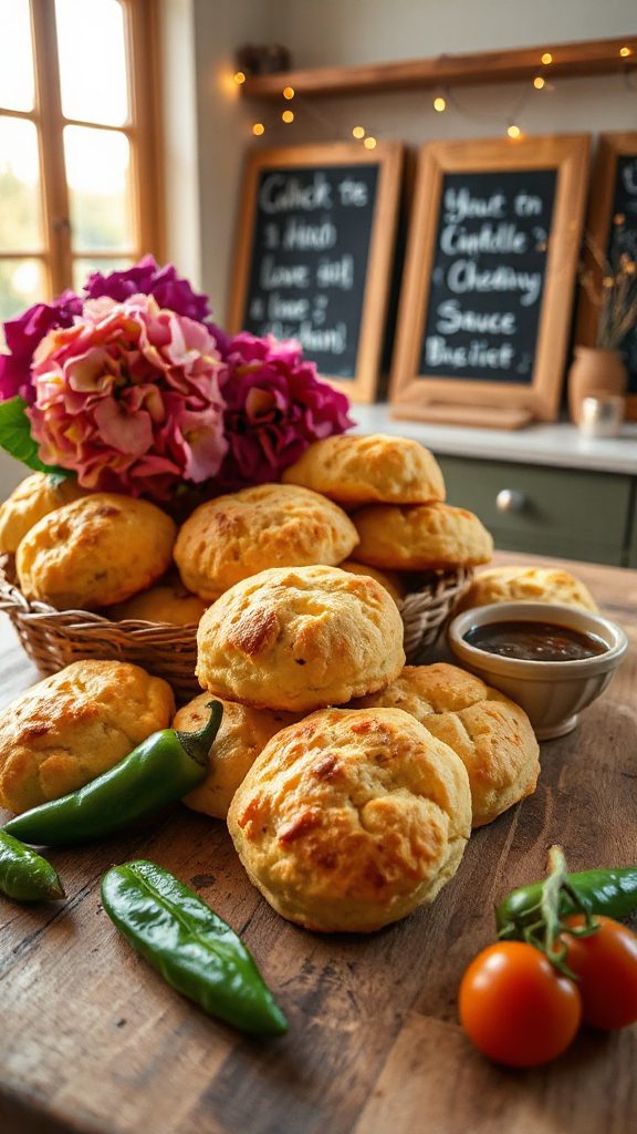 savory chipotle cheddar biscuits